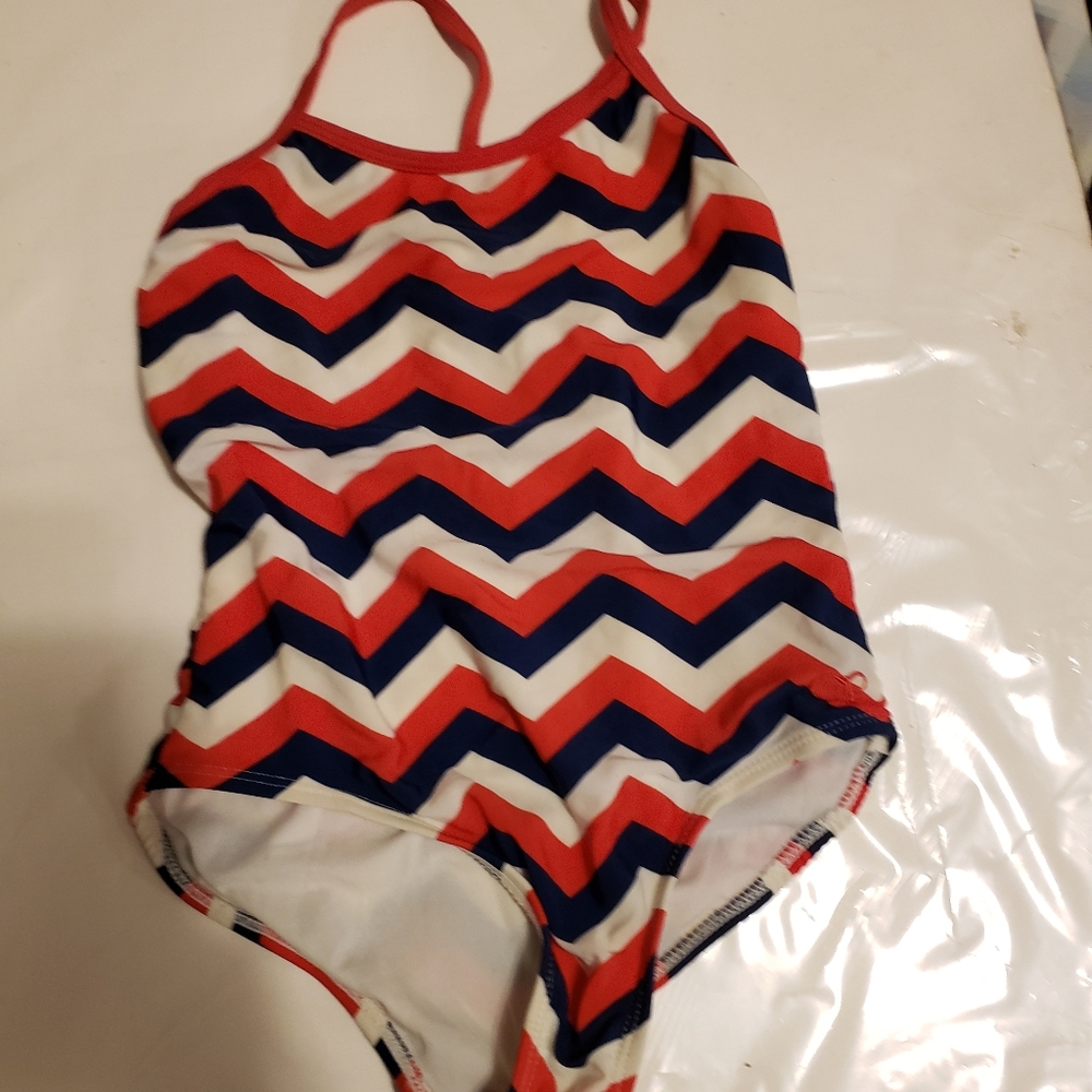 ❤Red white and blue kids 1 piece